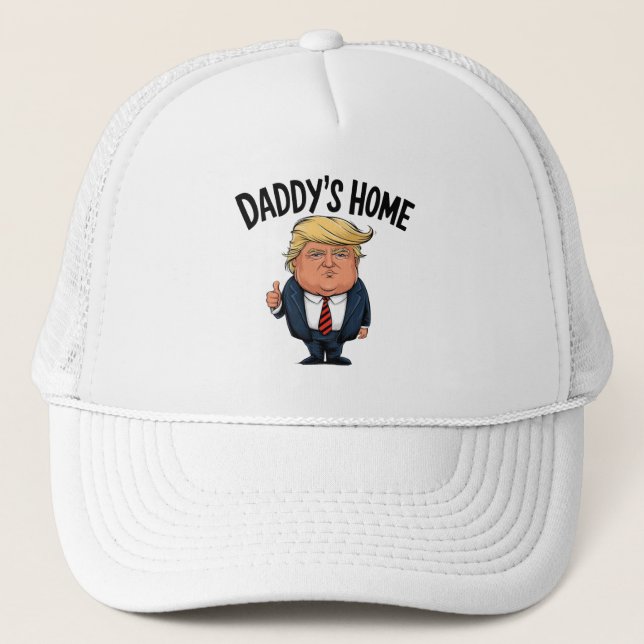 Trump Pappa är hemma  Keps (Framsida)