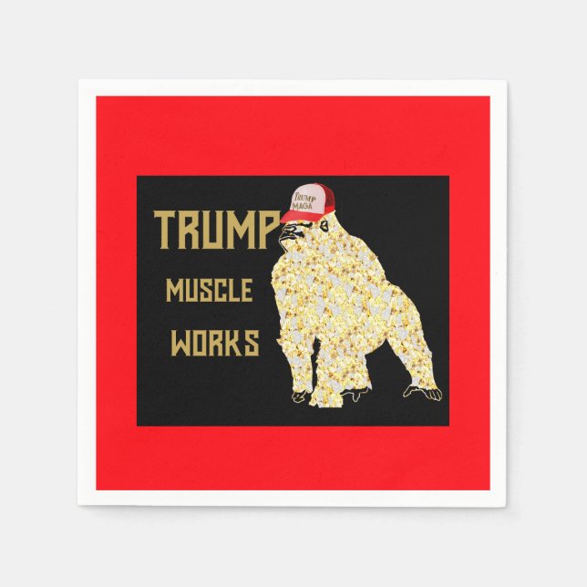 TRUMP PAPPERSSERVETT (Framsidan)