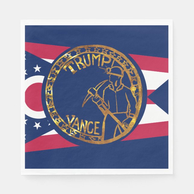 TRUMP PAPPERSSERVETT (Framsidan)