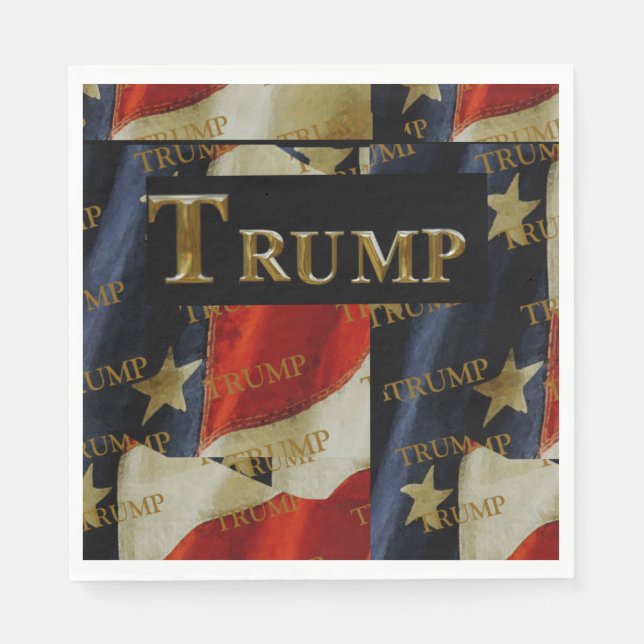 TRUMP PAPPERSSERVETT (Framsidan)