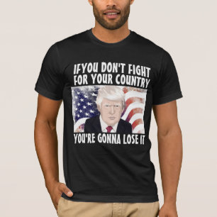 TRUMP PATRIOT-strid T-SHIRTS