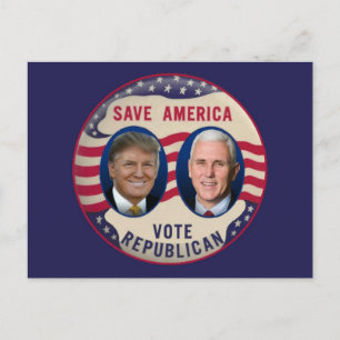 TRUMP PENCE 2016 VYKORT