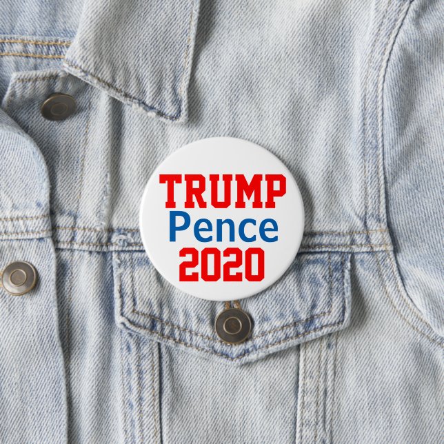 Trump Pence 2020 Knapp (In Situ)