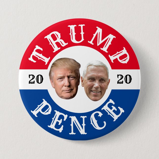 Trump Pence 2020-knapp Knapp (Framsida)