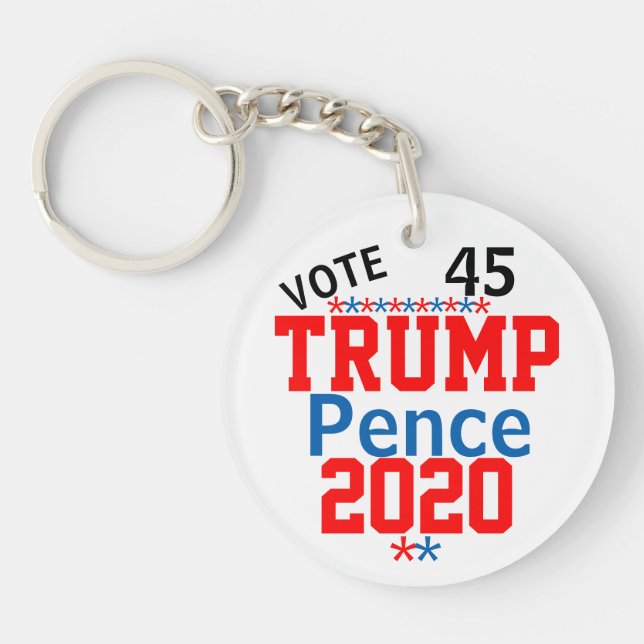 Trump Pence 2020 REDIGERA Namn Detaljer (Framsidan)
