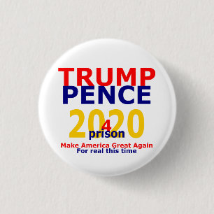 Trump Pence 4-fängelset 2020 Knapp