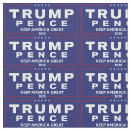 Trump & Pence Behålla America Underbar 2020, ZSSG Tyg