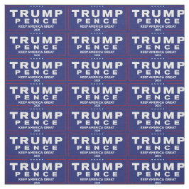 Trump & Pence Behålla America Underbar 2020, ZSSG Tyg