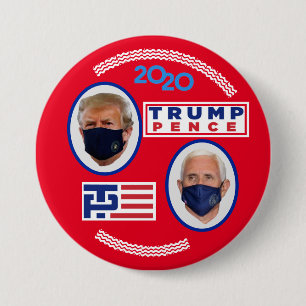 Trump/Pence-covid-2020 Knapp