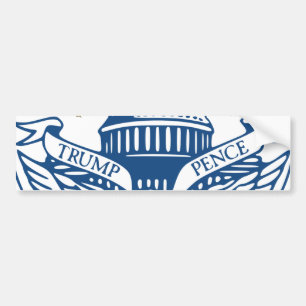 Trump Pence President Inaugural Logotyp Inaugurati Bildekal
