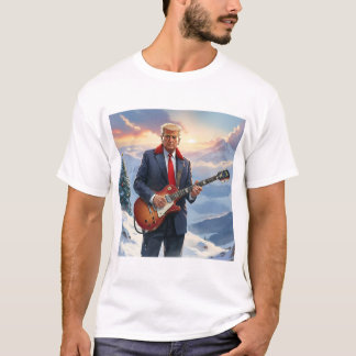 Trump play Electric Guitar by Julgran T Shirt