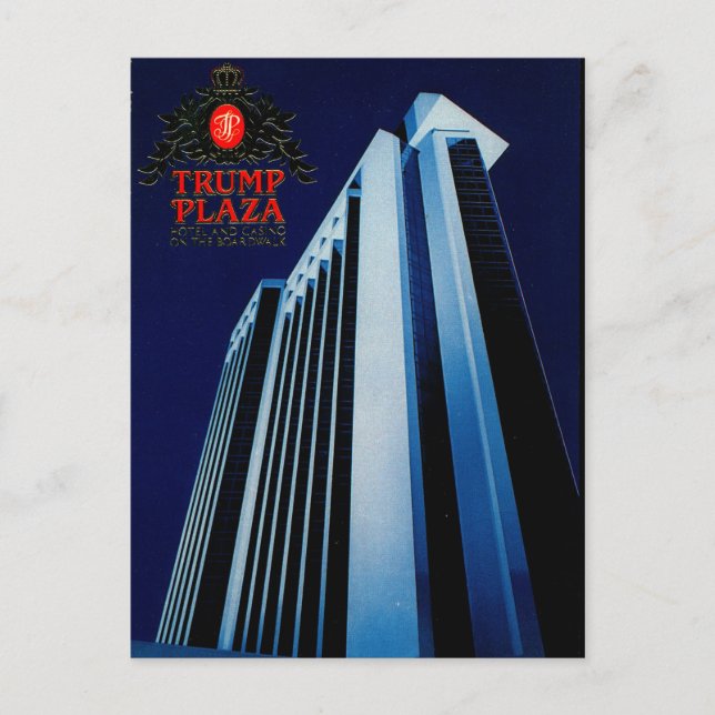 Trump Plaza Vykort (Framsida)