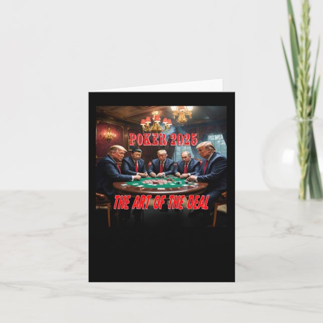 Trump Poker 2024 Kort (Framsida)