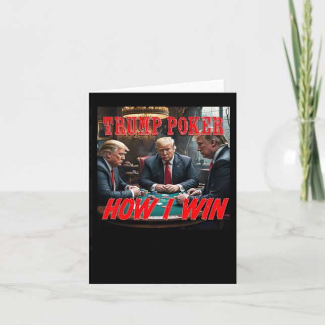 Trump Poker Kort (Framsida)
