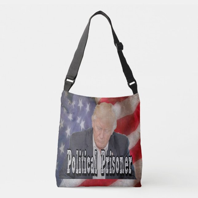 Trump Politisk fånge Axelväska (Framsida)