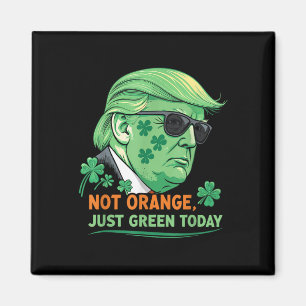 Trump Politiskt humor - Grönten är den nya Orangen Magnet