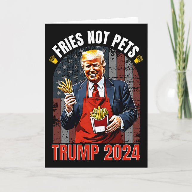 Trump pommes frites inte husdjur 2025 gör pommes f kort (Framsida)
