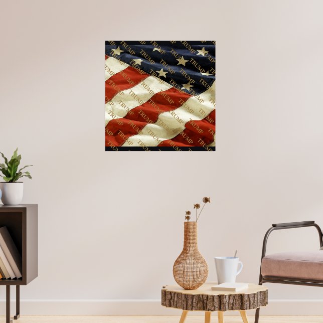 TRUMP POSTER (Vardagsrum 3)