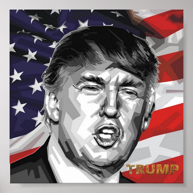 Trump-Poster Poster (Framsidan)