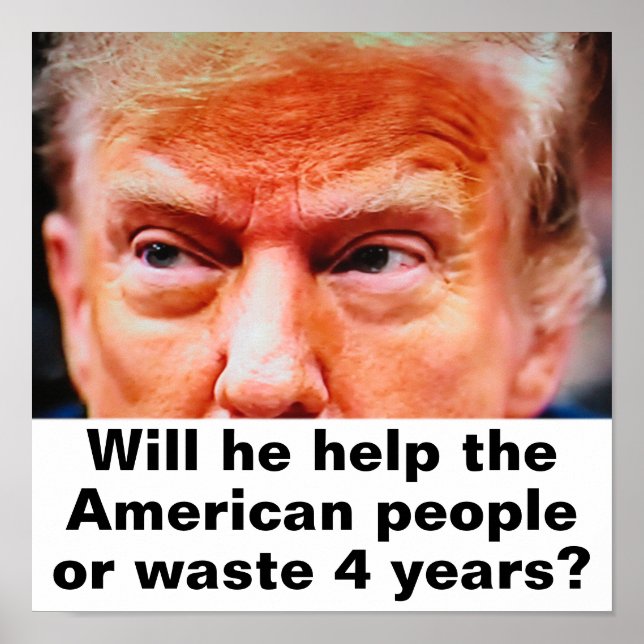 Trump-Poster Poster (Framsidan)