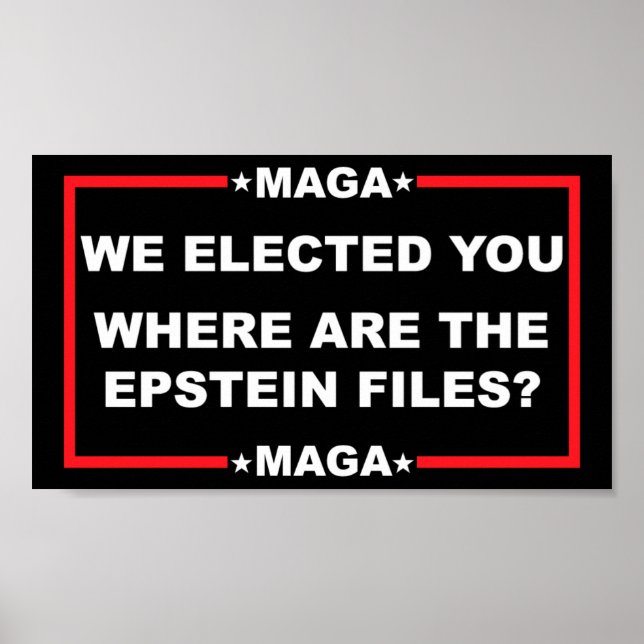 Trump-Poster Poster (Framsidan)