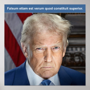 Trump-Poster Poster