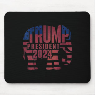 Trump President 2024 Elefant Republikan  Musmatta