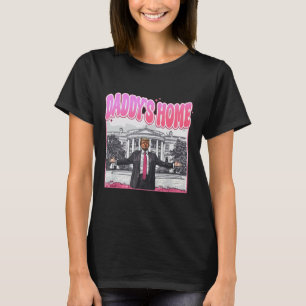 Trump President 2024 Tee Funny Pappor Home Trump