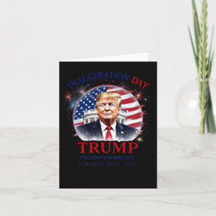 Trump President 47 Inviguration Day Kort
