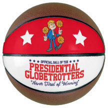 Trump President Globetrotters Basketball
