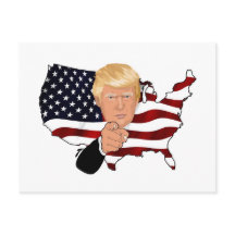 Trump President Onkel Sam Usa America Flagga