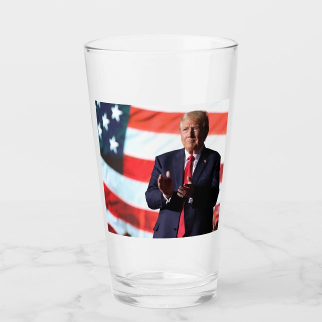 Trump - President Trump Glaskopp (Framsida)