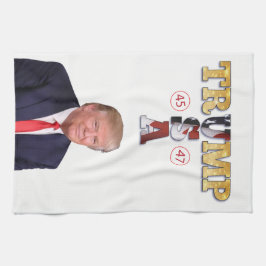 Trump Presidenten 💪 Guld Kökshandduk