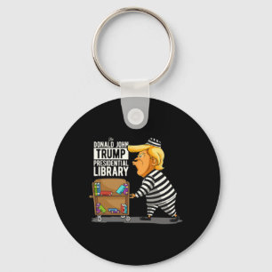 Trump Presidentens Bibliotek-fond-Trump Nyckelring