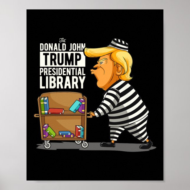 Trump Presidentens Bibliotek-fond-Trump Poster (Framsidan)