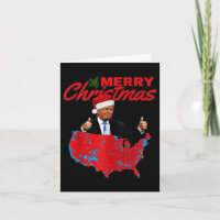Trump Presidentval resultat karta Roligt Chr