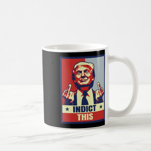 Trump Pro President Donald Trump Supporter Kaffemugg (Höger)