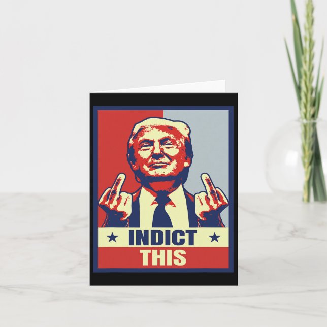 Trump Pro President Donald Trump Supporter Kort (Framsida)