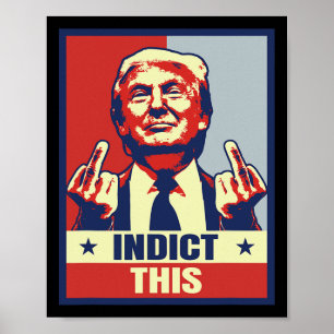 Trump Pro President Donald Trump Supporter Poster