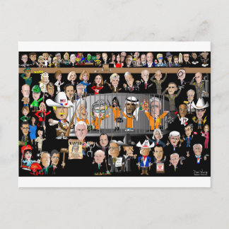 Trump Pros och Cons Vykort