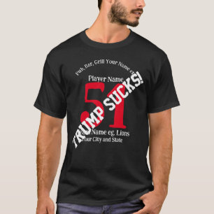 Trump Pub Bar Grill Namn Nummer Namn Grill 2041 T Shirt
