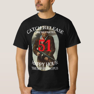 Trump Pub Jersey Numrerad Signatur Autograferad T Shirt