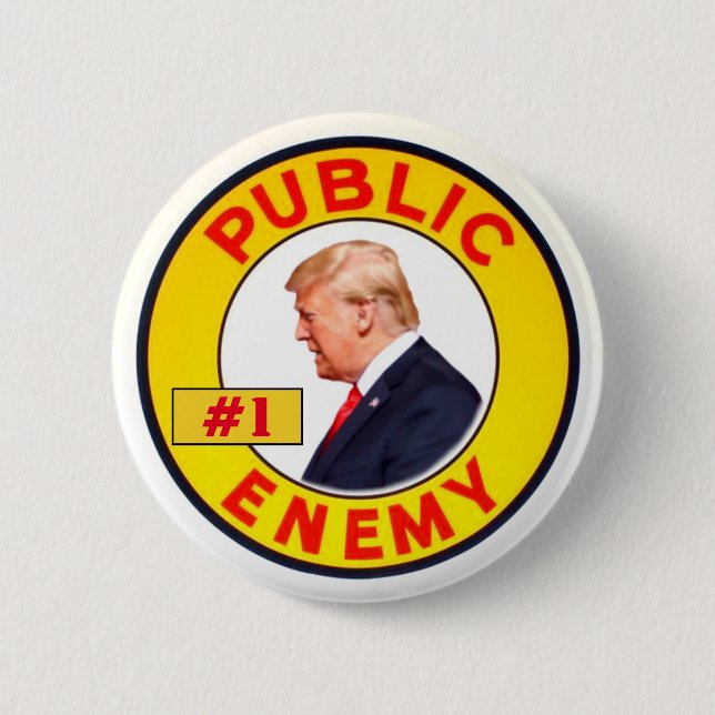 Trump: Public Enemy #1 Knapp (Framsida)