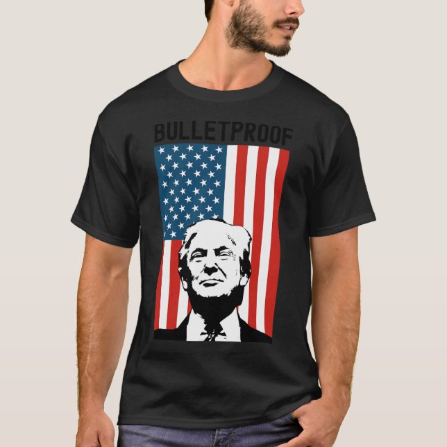 Trump, punktsäker t shirt (Framsida)