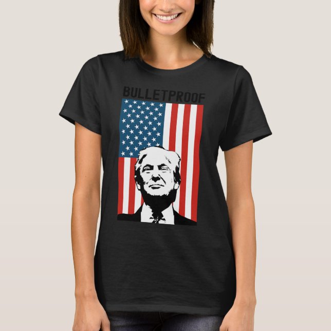 Trump, punktsäker t shirt (Framsida)