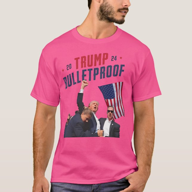 Trump, punktsäker t shirt (Framsida)
