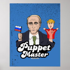 Trump Puppet Master - Vladimir Putin Poster