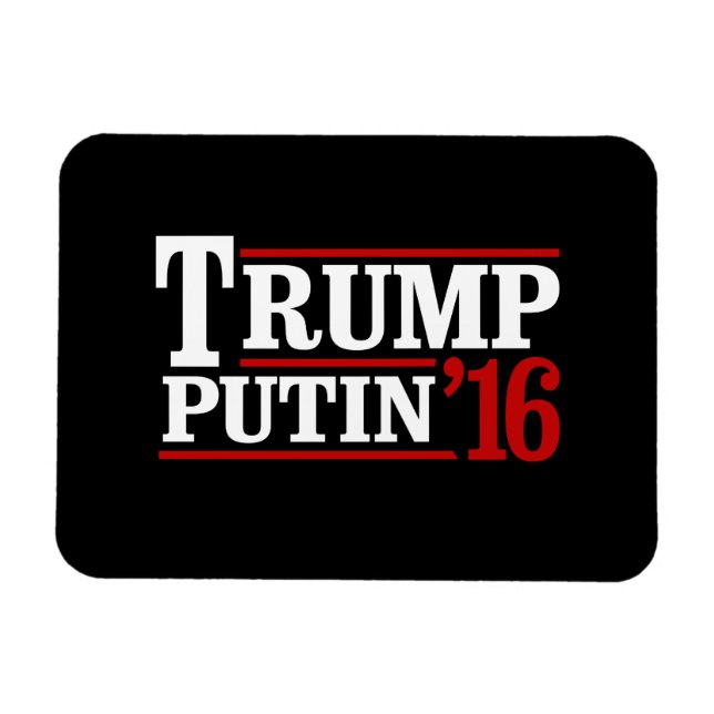 Trump Putin 2016 Magnet (Horisontell)