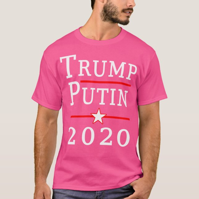 Trump Putin 2020 T Shirt (Framsida)