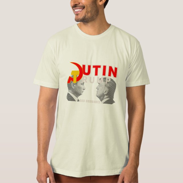 Trump Putin Bad Brohow T-shirt (Framsida)